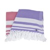 Sathiyas Supreme Turkish Cotton Bath Towel-2pcs Combo (Lavender || Brown)