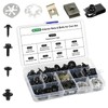 Pack of 80 Self-Tapping Screws Stainless Steel Self Tapping Body