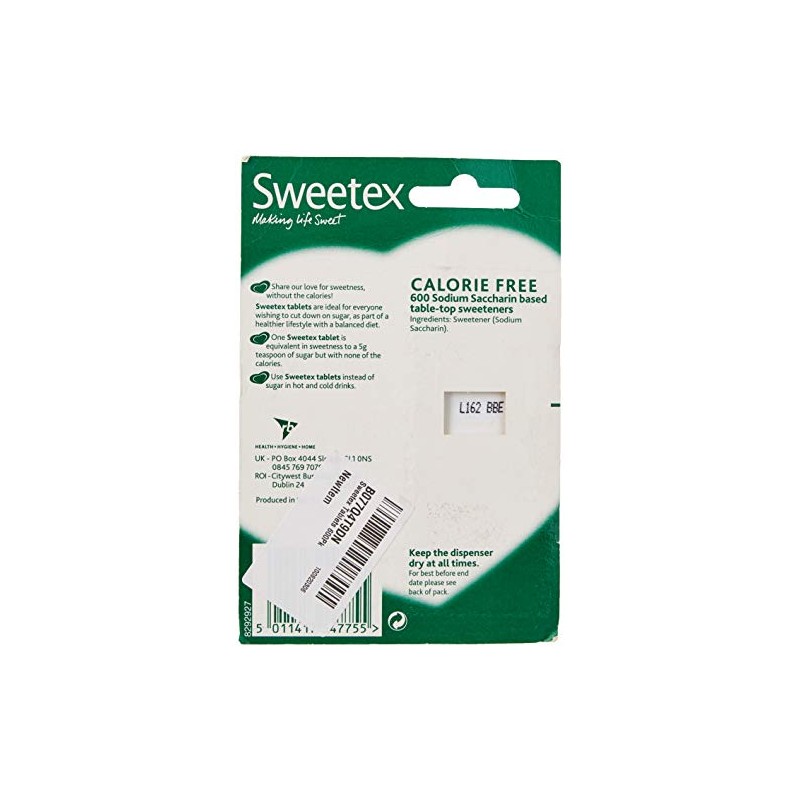 Sweetex Tablets 600Pk