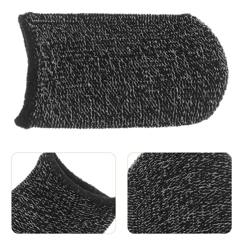 2pcs Guitar Finger Protector Guitar Fingertip Protector Finger Sleeves for