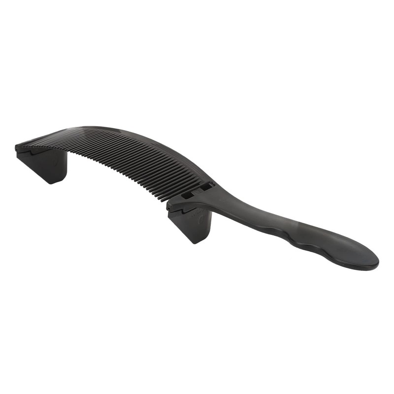 Curved Barber Clipper Comb Flat Top S Shape Professional Hairdressing
