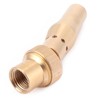 Female Thread Fountain Nozzle Brass Multihole Bubbling Sprinkler for Garden