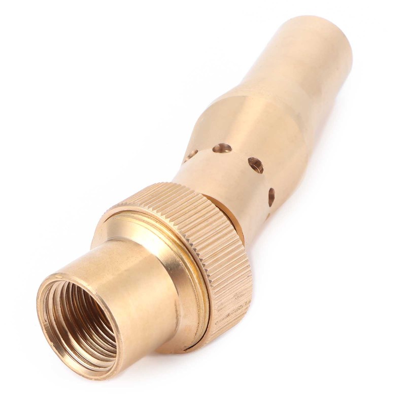 Female Thread Fountain Nozzle Brass Multihole Bubbling Sprinkler for Garden