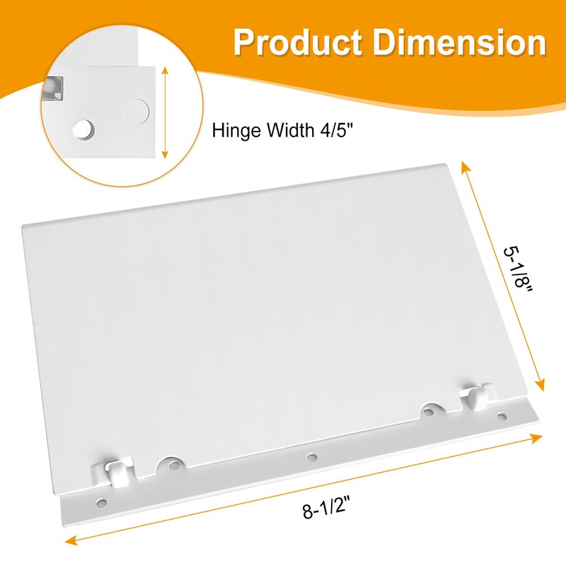 Porscan 08650-0022 Weir Assembly for Pentair Pool Skimmer - Hinged