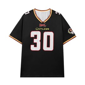 He Hate Me Jersey LV Football Jersey Sewn Smart Mens (US, Alpha, 3X-Large, Regular, Regular, Black)