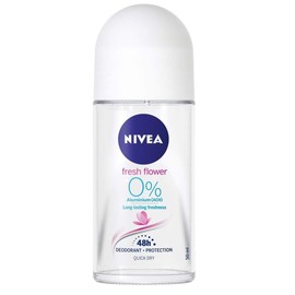 Nivea Fresh Flower Deodorant Roll-On Aluminum Free 50 ml / 1.69 fl oz