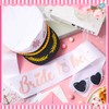 JaGely 4 Pcs Bachelorette Party Accessories for Bride Captain Hat