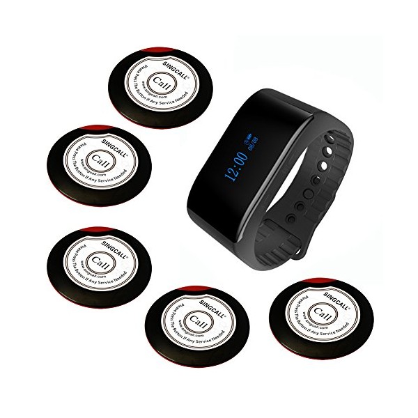 SINGCALL Wireless Calling System Waiter Service System, for Bank Restaurant