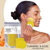 Turmeric Skin Care Kit,4 Counts Nourishing Cleansing Pads & Facial