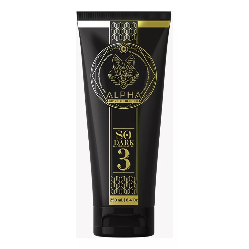 Ouro Gel Matizador P/ Canas Para Caballero Negro De Ouro