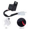 Kardne LED Indicator Relay, 12 V Motorcycle 2-Pin Indicator Relay,