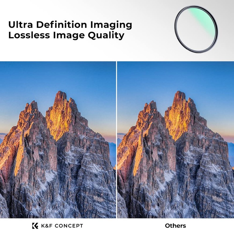 K&F Concept 105mm UV Lens Protection Filters (Nano-X Series)