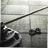 Sosoport 2pcs Slip Barbell Clamps Sturdy Weightlifting Clips for Secure