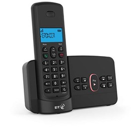 BT Home Phone with Nuisance Call Blocking and Answer Machine (Single Handset Pack)