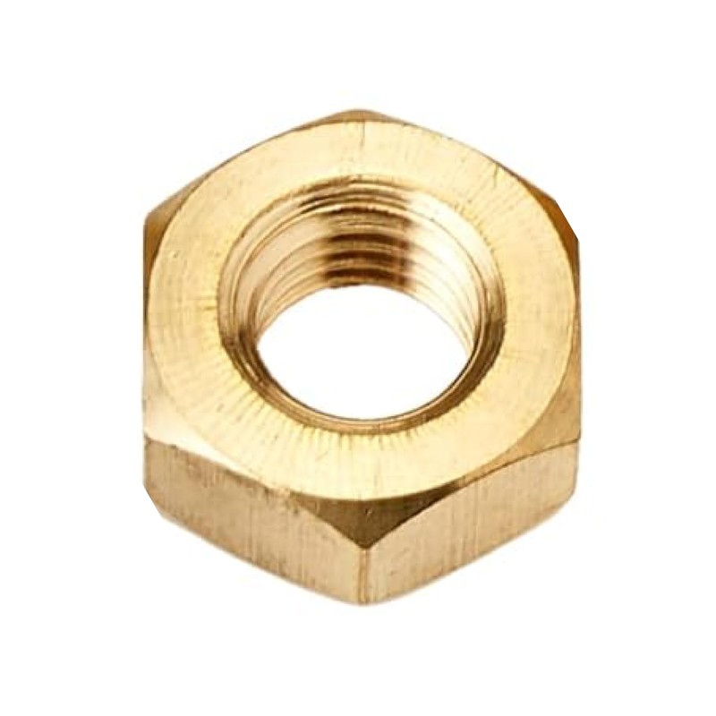 Metric Hexagonal (Hex) Full Nuts Solid Brass Various Sizes And