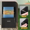 DEVAISE 3 Drawer File Cabinet with Lock, Vertical Wood Filing