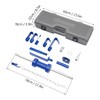 WUSILILU Dent Puller Set,Professional Automotive Hammer Puller Frame w/Carrying Case,Slide