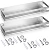 Lallisa 2 Pieces Stainless Steel Shelf Bathroom Shower Floating Shelves