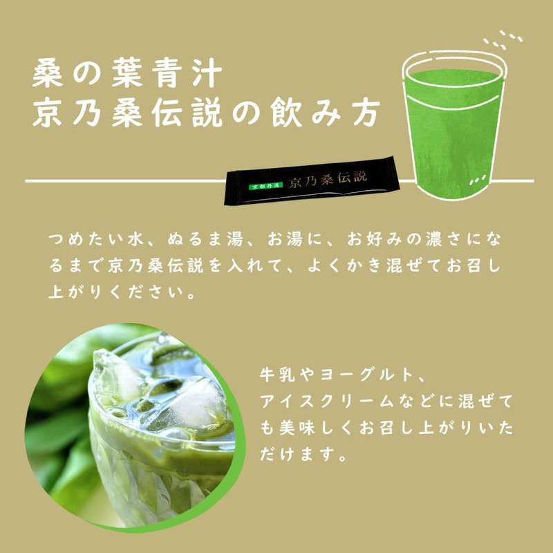 Kyono Kowori Legend (Mulberry Leaf Powder Tea, Green Soup) 30