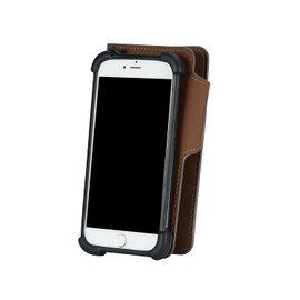 K-S-Trade Qualitativ & Innovativ Schutzhülle Klapphülle Kunstleder Für LG Electronics Fortune 3 Braun Handy Hülle Wallet Case