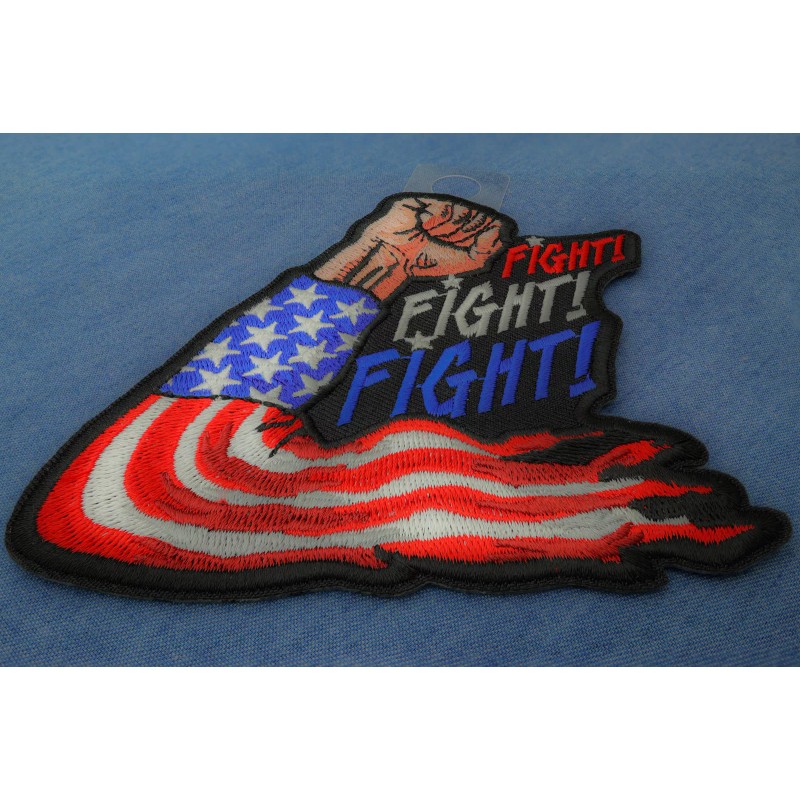 Ivamis Fight Fight Fight Trump Patch- 4x4 inch - P7855