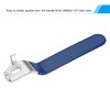 sourcing map Lever Handle Chrome Plated Iron Replacement Quarter Turner