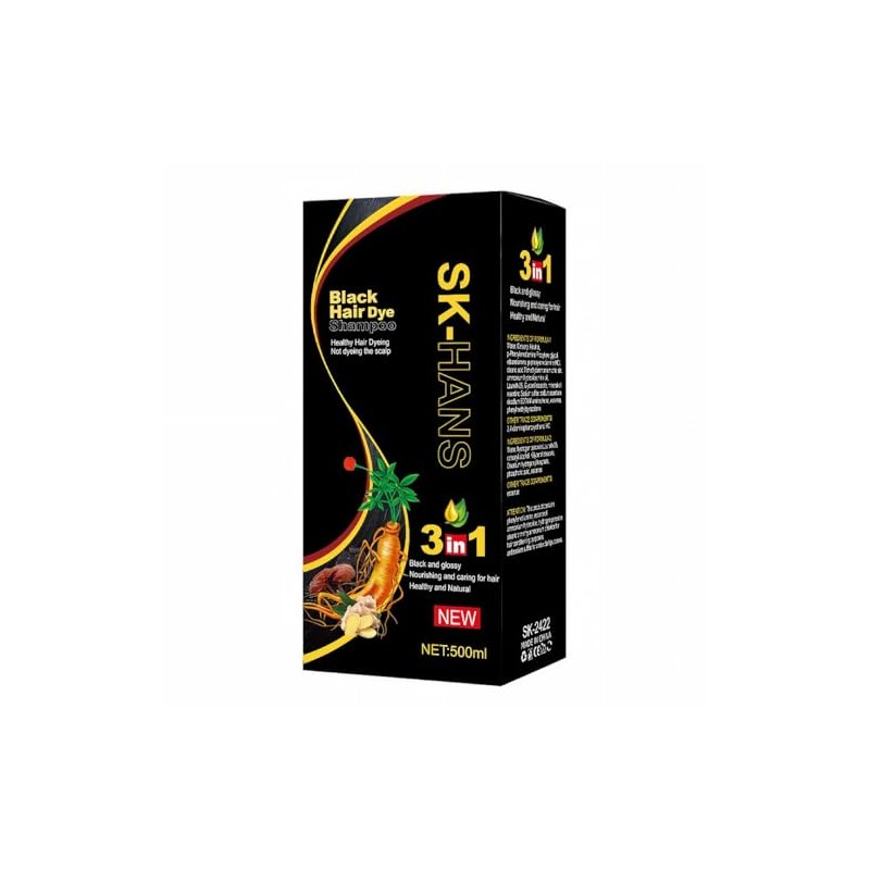 Shampoo Cubre Canas Tinte Instantáneo 3 en 1 Brillo Suavidad