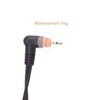 SL300 Single Wire Headset C-Style Swivel Ear-Hook Earpiece Compatible with