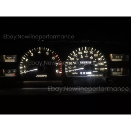 newlineperformance White Cluster LED Bulb Kit for Toyota 4Runner Pickup Truck 1989-1995