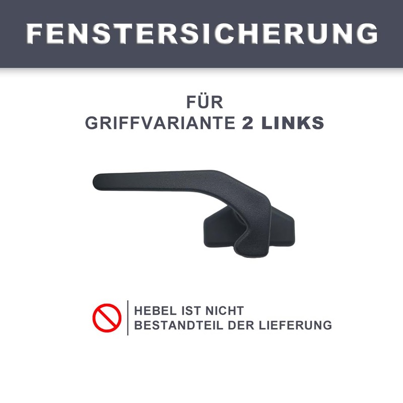 3D-Druck Camper Window Locks in Black/Burglary Protection/Locking for Dometic Seitz