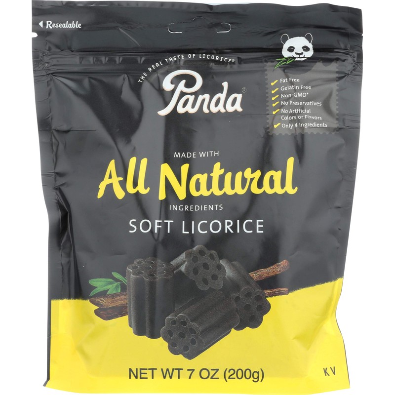 Panda All Natural Soft Licorice, 7 Oz.