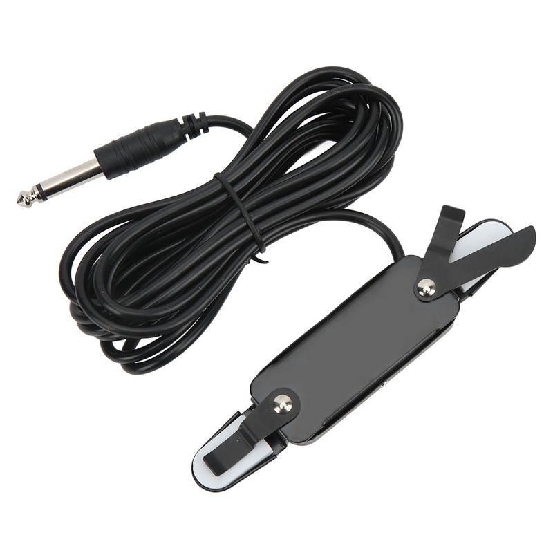 Acoustic Guitar Electric Transducer Soundhole Pickup Preamplifier Punching Free Accessories