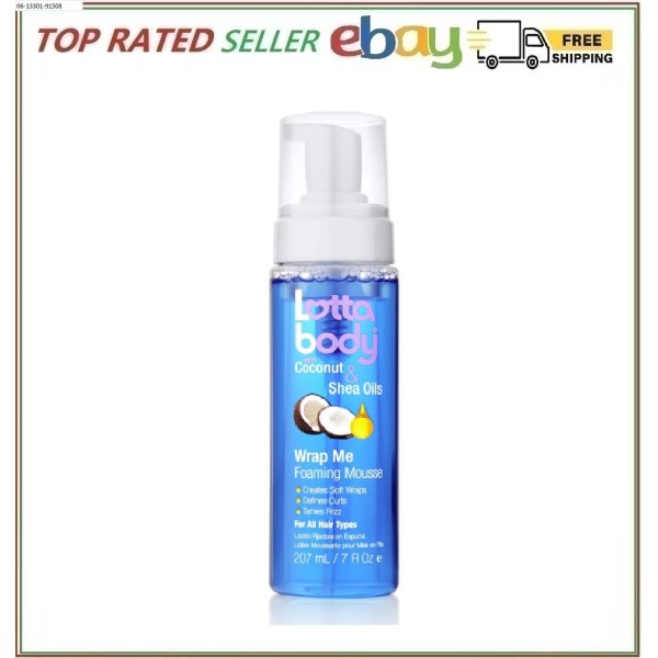 Lottabody Wrap Me Foaming Curl Mousse 7oz - Defines Curls,