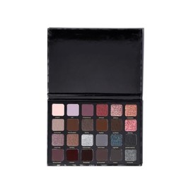 MAFFICK Paleta de Sombras de Ojos, 24 Colores, Acabado Mate y Perlado, Diseño Leopardo (02, 185g)