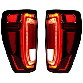 AMOPA Tail Brake Light Factory Full Red LED Integrated Running Signal Marker Reverse 84565922 Compatible with 2019-2023 GMC Sierra 1500/2020-2023 2500 HD 3500 HD/2022 1500 Limited, Right Passenger