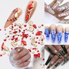 Blinginbox 150pcs Nail Art Rhinestones Crystal AB Flatback Round Rhinestones