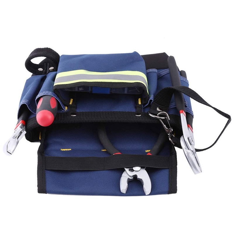 Electrician's Belt Bag Tool Holder Practical Work Bag with Belt