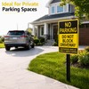 Do Not Block Driveway Sign – No Parking Unauthorized Vehicles
