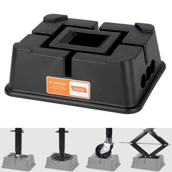 OULEME Trailer Jack Block, for RV Camper Travel Trailer 5th