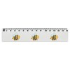 'Cute Bee' 15cm (6 Inch) White Plastic Ruler (RL00052438)