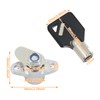HCmotorku Motorcycle Hard Saddle Bag Lock Set with Key Fit