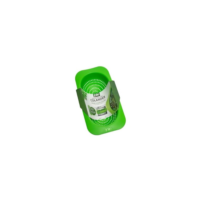 Joie Expanding Sink Colander, Green