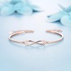 FANCIME Mothers Day Gifts Rose Gold Plated 925 Sterling Silver