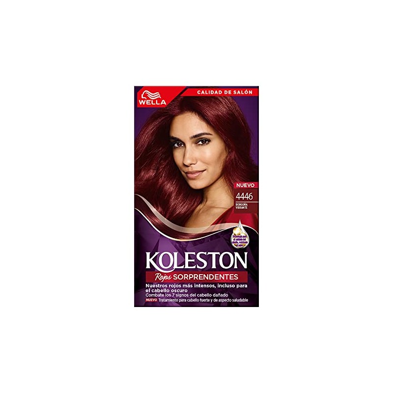 Koleston Tinte Permanente 4446 Borgoña Vibrante