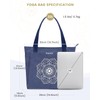 Gonex Yoga Mat Bag for Women Mat Carrier Canvas Tote