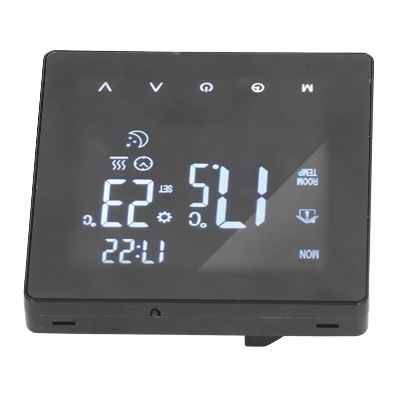 Intelligent Thermostat Touch Screen Programmable Floor Water Boiler Controller AC90-240V