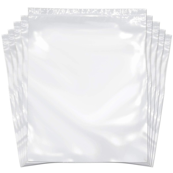 SNL Quality Zipper Lock Extra Large Jumbo Reclosable Clear Disposable