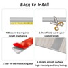 Floor/Door Flat Transition Strip & Self-Adhesive Vinyl Edge Trim -