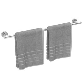USATURE Brushed Nickel Towel Bar, 30 Inch Towel Rack for Bathroom Wall-Mounted, SUS304