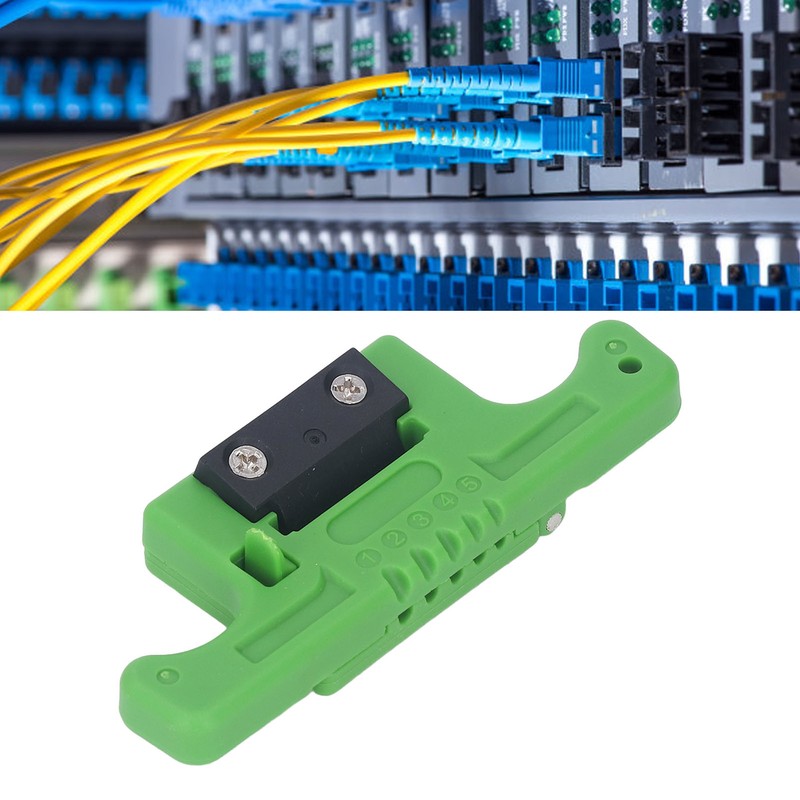 5 Wire Optical Fiber Stripper Longitudinal Ribbon Fiber Cable Stripper